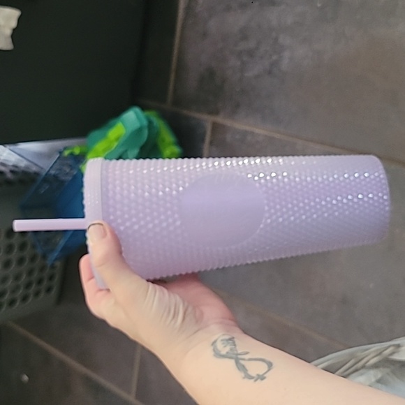 Starbucks Other - Starbucks Holiday Christmas 2021 Icy Llilac Bling Studded Cold Tumbler 24oz New